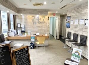24/7Workout新橋・銀座店受付