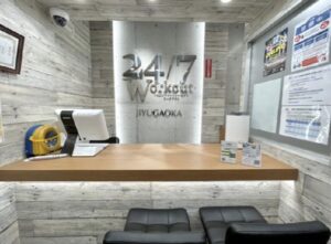 24/7Workout自由が丘店受付