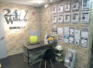 24/7Workout池袋店受付